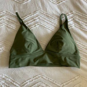 Aerie Longline Triangle Bikini Top
